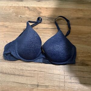 Victoria's Secret Navy Blue Padded T-Shirt Bra